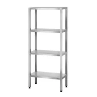 Стеллаж полочный СПЛп «Profi Inox» 2000x1500x400 со сплошной полкой (нерж.сталь)