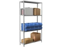 Стеллаж металлический MS 185/70x40/4м